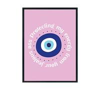 Hippowarehouse Protecting my energy from your jealous ass Printed Poster A3 Wall Art Design Classroom Room Gym Office Décor