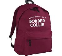 HippoWarehouse Proud Parent of A Border Collie Backpack ruck Sack Dimensions: 31 x 42 x 21 cm Capacity: 18 litres