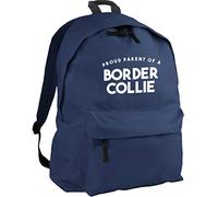 HippoWarehouse Proud Parent of A Border Collie Backpack ruck Sack Dimensions: 31 x 42 x 21 cm Capacity: 18 litres