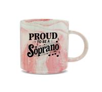 Hippowarehouse Proud to be a Soprano Printed Mug Various Colour Options Ceramic Cup Kitchenware 11oz