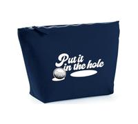 Hippowarehouse Put it in The Hole Printed Make up Cosmetic wash Bag 18x19x9cm