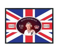 Hippowarehouse Queen Elizabeth II Coronation Photograph Jubilee Printed Poster Size Options Gift Present Garden Bar Décor Street Party Frame NOT Included