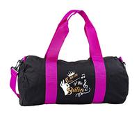 Hippowarehouse Queen Of The Baton Gymwear Gym Duffle Cylinder Uniform Kit Bag 50 x 25 x 25cm 20 litres