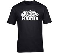 Hippowarehouse Quiz Master Unisex Short Sleeve t-Shirt (Specific Size Guide in Description) Black