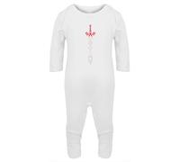 Hippowarehouse Rainbow Dice Sword RPG Gaming Baby Romper all in one piece unisex