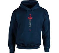 Hippowarehouse Rainbow Dice Sword RPG Gaming unisex Hoodie hooded top XXL adult