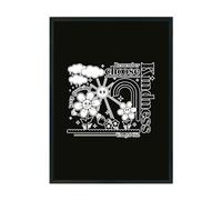 Hippowarehouse Remember choose kindness positive affirmation flowers Printed Poster A3 Wall Art Design Classroom Room Gym Office Décor
