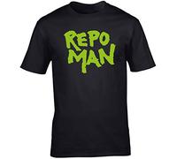 Hippowarehouse Repo Man Unisex Short Sleeve t-Shirt (Specific Size Guide in Description) Black