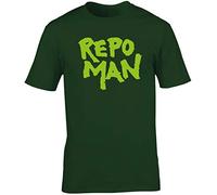 Hippowarehouse Repo Man Unisex Short Sleeve t-Shirt (Specific Size Guide in Description) Forest Green