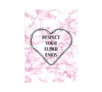 Hippowarehouse Respect your elder emos Printed Poster A4 Wall Art Design Classroom Room Gym Office Décor