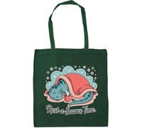 Hippowarehouse Rest-a-Saurus time Tote Shopping Gym Beach Bag 42cm x38cm, 10 litres