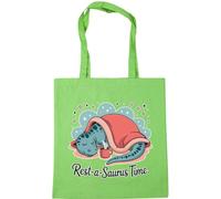Hippowarehouse Rest-a-Saurus time Tote Shopping Gym Beach Bag 42cm x38cm, 10 litres