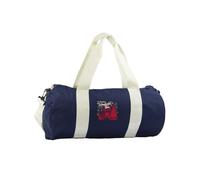 Hippowarehouse Retro Christmas Cosy by The Fire Its The Most Wonderful Time Gymwear Gym Duffle Cylinder Uniform Kit Bag 50 x 25 x 25cm 20 litres