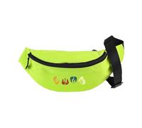 Hippowarehouse Retro Guitar Pick Waist Pack Bum Bag Festival Accessory 38x14x8cm 2.5 litres