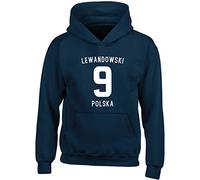 Hippowarehouse Robert Lewandowski 9 Polska Kids Children's Unisex Hoodie Hooded top