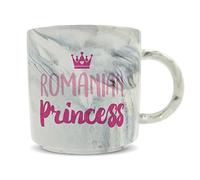 Hippowarehouse Romanian Princess Printed Mug Various Colour Options Ceramic Cup Kitchenware 11oz