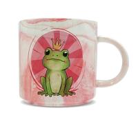 Hippowarehouse Royal Frog Printed Mug Various Colour Options Ceramic Cup Kitchenware 11oz