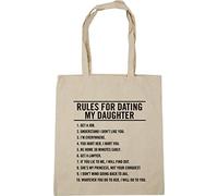Hippowarehouse rules for dating my daughter Tote Shopping Gym Beach Bag 42cm x38cm, 10 litres