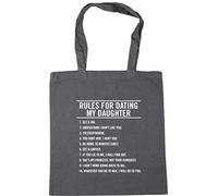 Hippowarehouse rules for dating my daughter Tote Shopping Gym Beach Bag 42cm x38cm, 10 litres