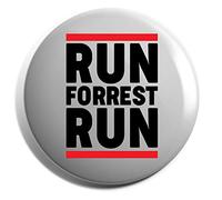 Hippowarehouse Run forrest run Badge Various Sizes 38mm 50mm 75mm