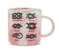 Hippowarehouse Sailing Knots Printed Mug Various Colour Options Ceramic Cup Kitchenware 11oz