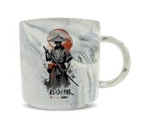 Hippowarehouse Samurai Japanese Fighter Printed Mug Various Colour Options Ceramic Cup Kitchenware 11oz
