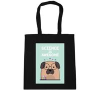 Hippowarehouse Science is awesome Tote Shopping Gym Beach Bag 42cm x38cm, 10 litres