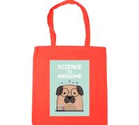 Hippowarehouse Science is awesome Tote Shopping Gym Beach Bag 42cm x38cm, 10 litres