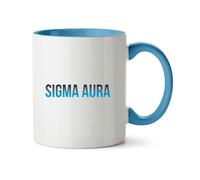 Hippowarehouse Sigma Aura Printed Mug Various Colour Options Ceramic Cup Kitchenware 11oz