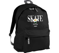 Hippowarehouse Skateboard flower front grab backpack ruck sack Dimensions: 31 x 42 x 21 cm Capacity: 18 litres