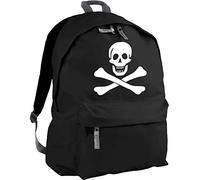 HippoWarehouse Skull and Crossbones Backpack ruck Sack Dimensions: 31 x 42 x 21 cm Capacity: 18 litres