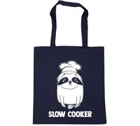 Hippowarehouse Slow cooker - sloth Tote Shopping Gym Beach Bag 42cm x38cm, 10 litres