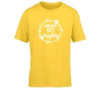 Hippowarehouse Small but Mighty Kids Children's Short Sleeve t-Shirt
