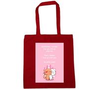 Hippowarehouse sometimes I wonder how you put up with me, then i realise i put up with you. so we're even Tote Shopping Gym Beach Bag 42cm x38cm, 10 litres