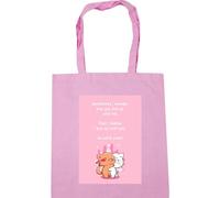 Hippowarehouse sometimes I wonder how you put up with me, then i realise i put up with you. so we're even Tote Shopping Gym Beach Bag 42cm x38cm, 10 litres