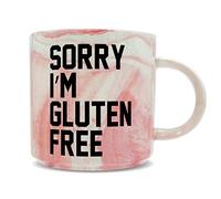 Hippowarehouse Sorry I'm Gluten Free Printed Mug Various Colour Options Ceramic Cup Kitchenware 11oz