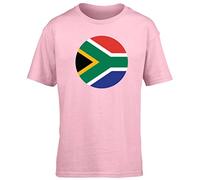 Hippowarehouse South Africa Flag Kids Children's Short Sleeve t-Shirt