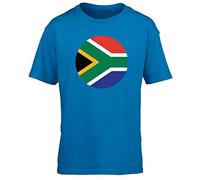 Hippowarehouse South Africa Flag Kids Children's Short Sleeve t-Shirt