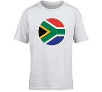 Hippowarehouse South Africa Flag Kids Children's Short Sleeve t-Shirt