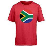Hippowarehouse South Africa Flag Kids Children's Short Sleeve t-Shirt