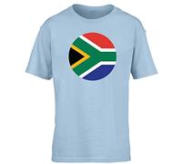 Hippowarehouse South Africa Flag Kids Children's Short Sleeve t-Shirt
