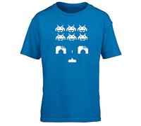 HippoWarehouse Space invaders kids children's short sleeve t-shirt