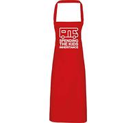 Hippowarehouse Spending The Kids Inheritance - Motorhome Apron kitchen cooking painting DIY onesize adult