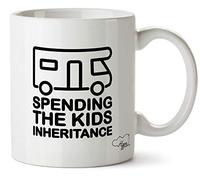 Hippowarehouse Spending The Kids Inheritance - Motorhome Printed Mug Cup Ceramic 10oz