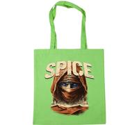 Hippowarehouse Spice Sci Fi Inspired Hooded Blue Eyed Desert Wanderer Graphic Tote Shopping Gym Beach Bag 42cm x38cm, 10 litres
