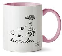 Hippowarehouse Star Sign Zodiac Constellation Late December Printed Mug Various Colour Options Ceramic Cup Kitchenware 11oz