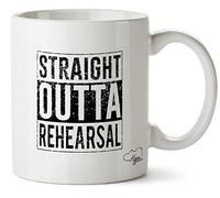 HippoWarehouse Straight Outta Rehearsal 10oz Mug Cup