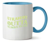 Hippowarehouse Straight Outta Zumba Class Printed Mug Various Colour Options Ceramic Cup Kitchenware 11oz