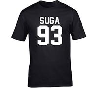 Hippowarehouse Suga 93 Unisex Short Sleeve t-Shirt Black
