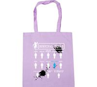 Hippowarehouse Survival Squad Role Chart Zombie Apocalypse First To Die Tote Shopping Gym Beach Bag 42cm x38cm, 10 litres